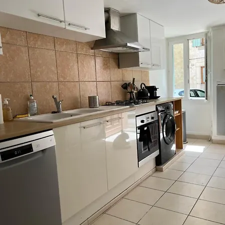 Maison Emile - Coeur Du Village - 8 Personnes - Clim - Superbe Literie 루케이트